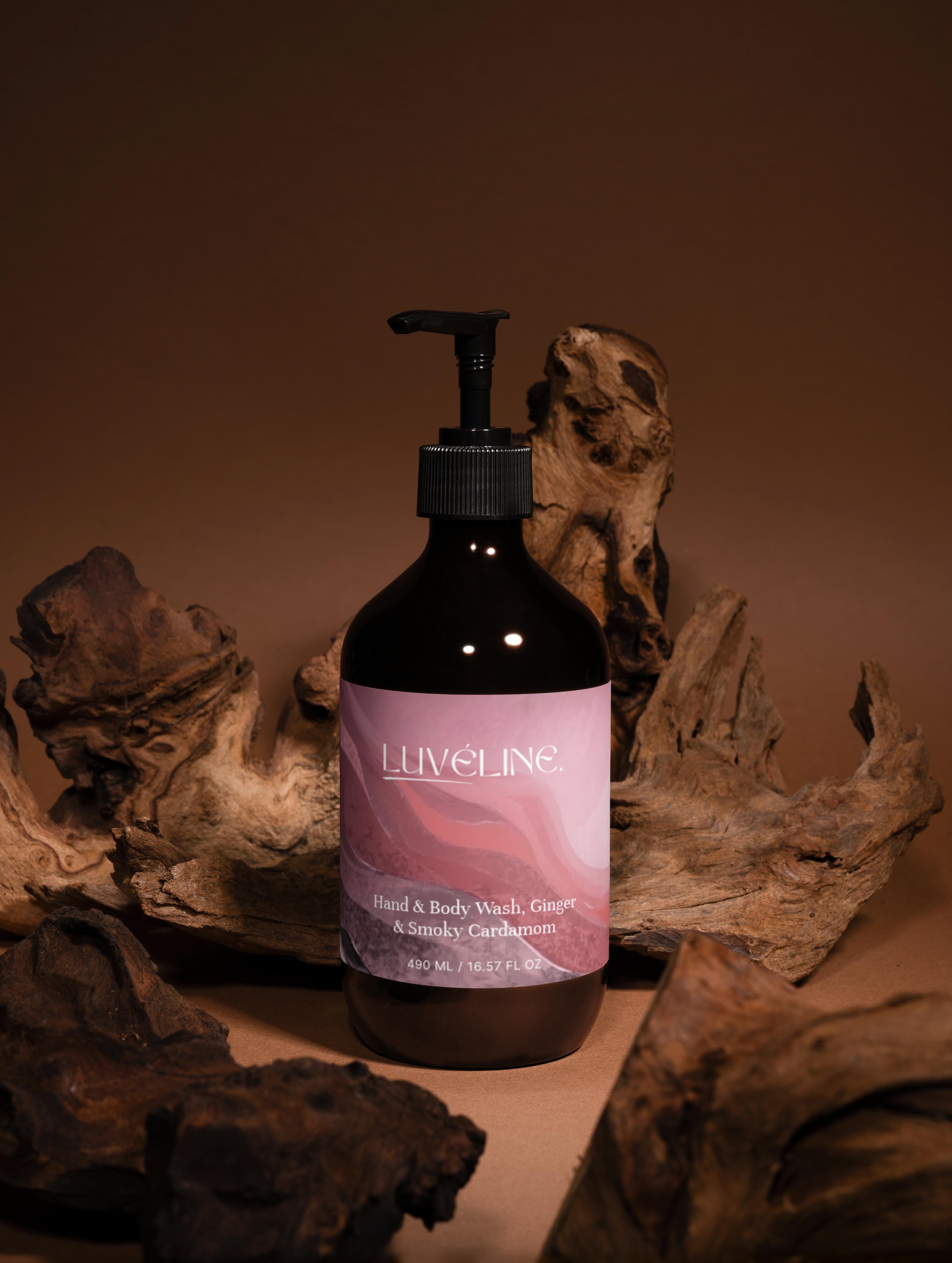 Hand & Body Wash, Ginger & Smoky Cardamom