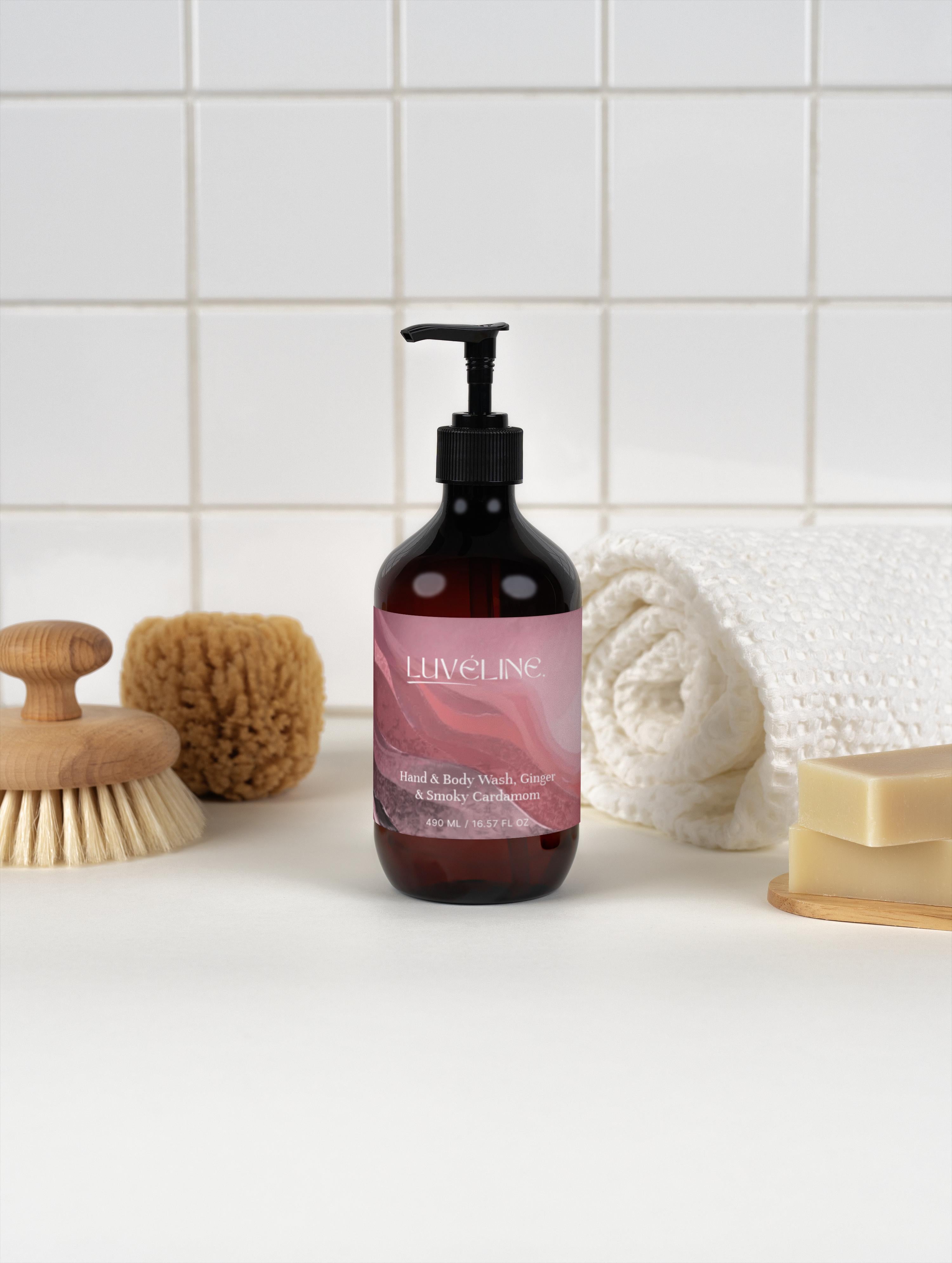 Hand & Body Wash, Ginger & Smoky Cardamom