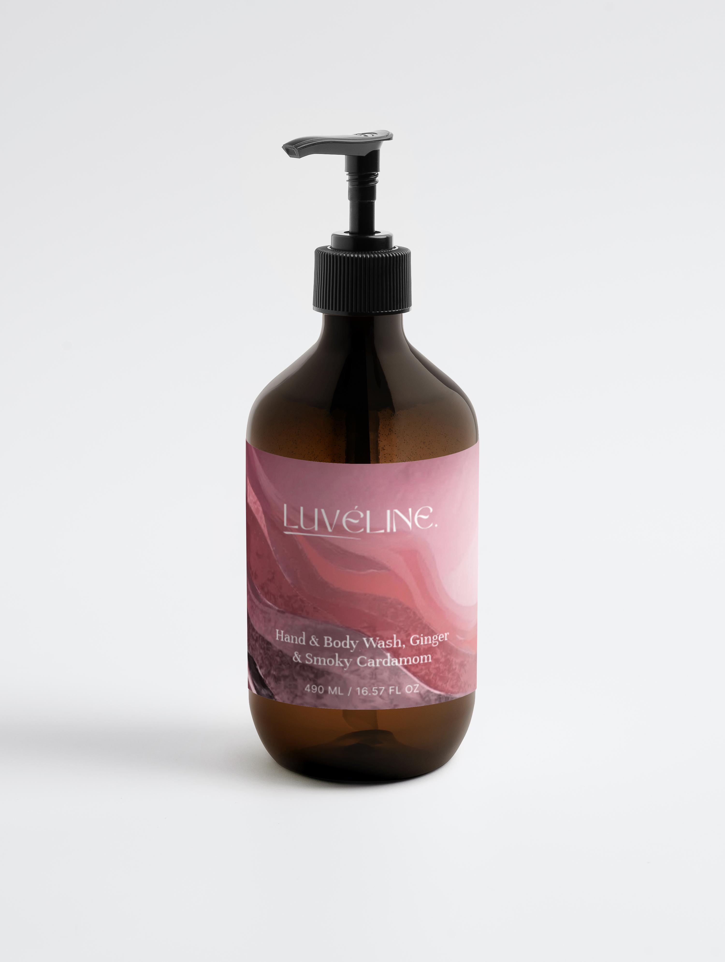 Hand & Body Wash, Ginger & Smoky Cardamom