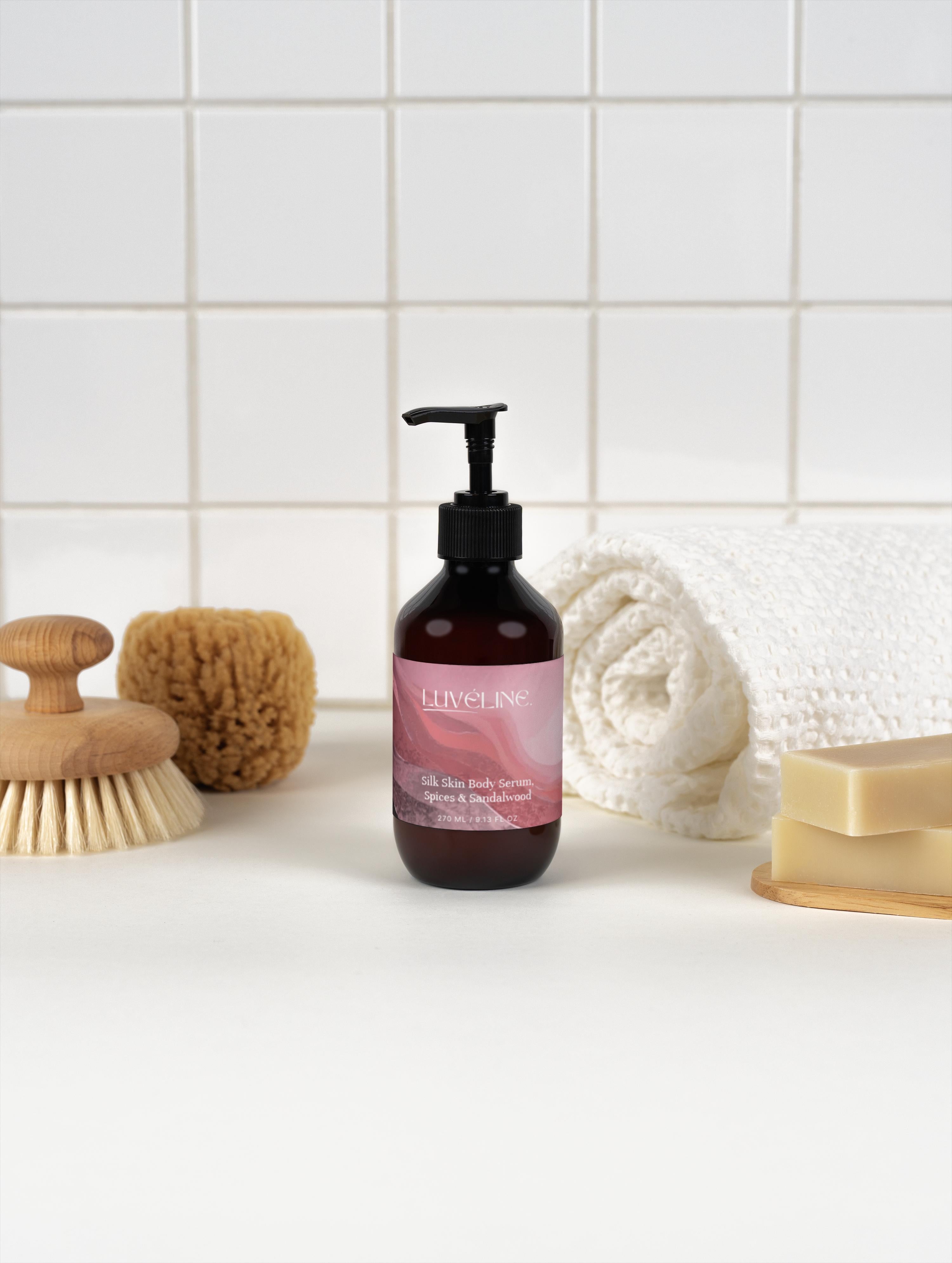 Silk Skin Body Serum, Spices & Sandalwood