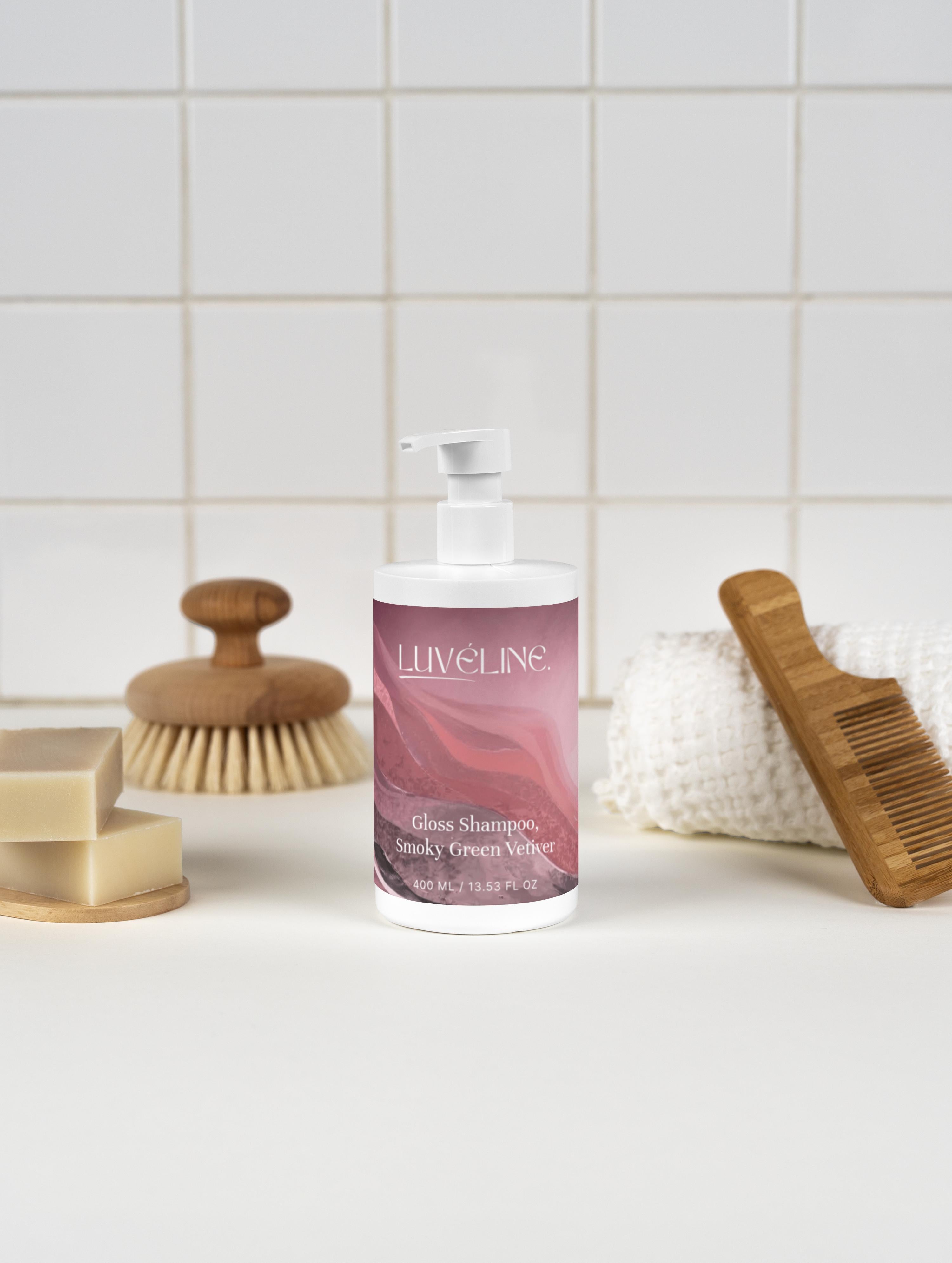 Gloss Shampoo, Smoky Green Vetiver