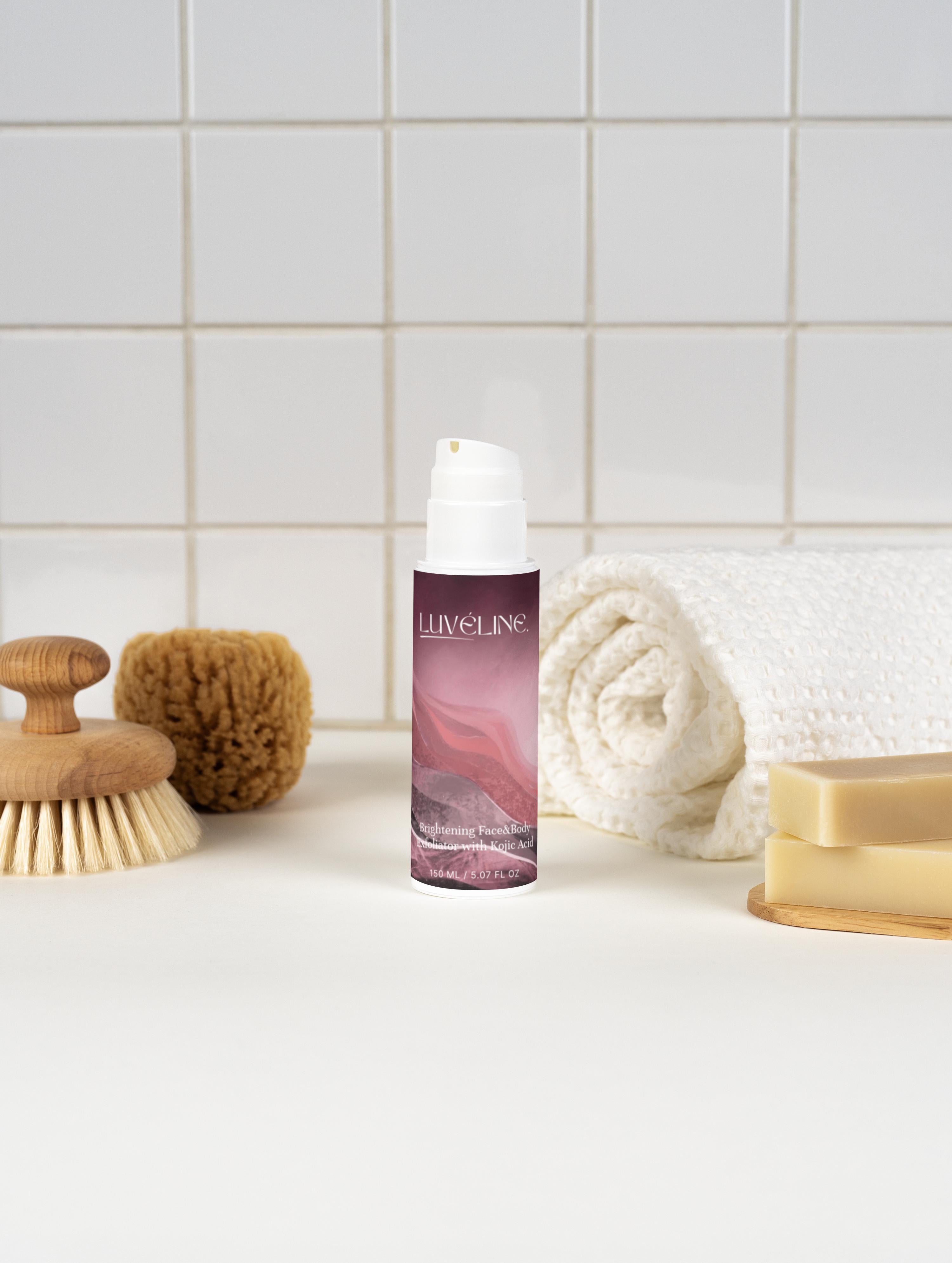 Brightening Face&Body Exfoliator with Kojic Acid