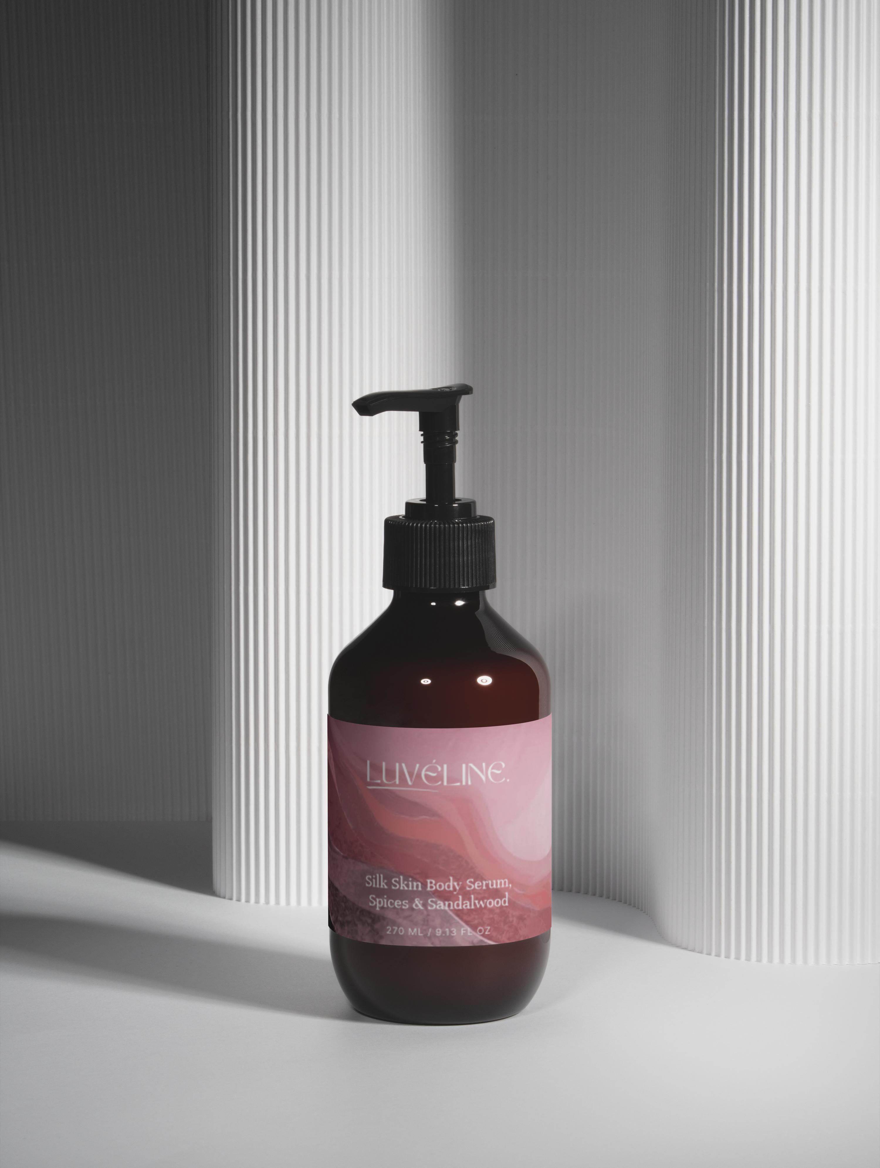 Silk Skin Body Serum, Spices & Sandalwood