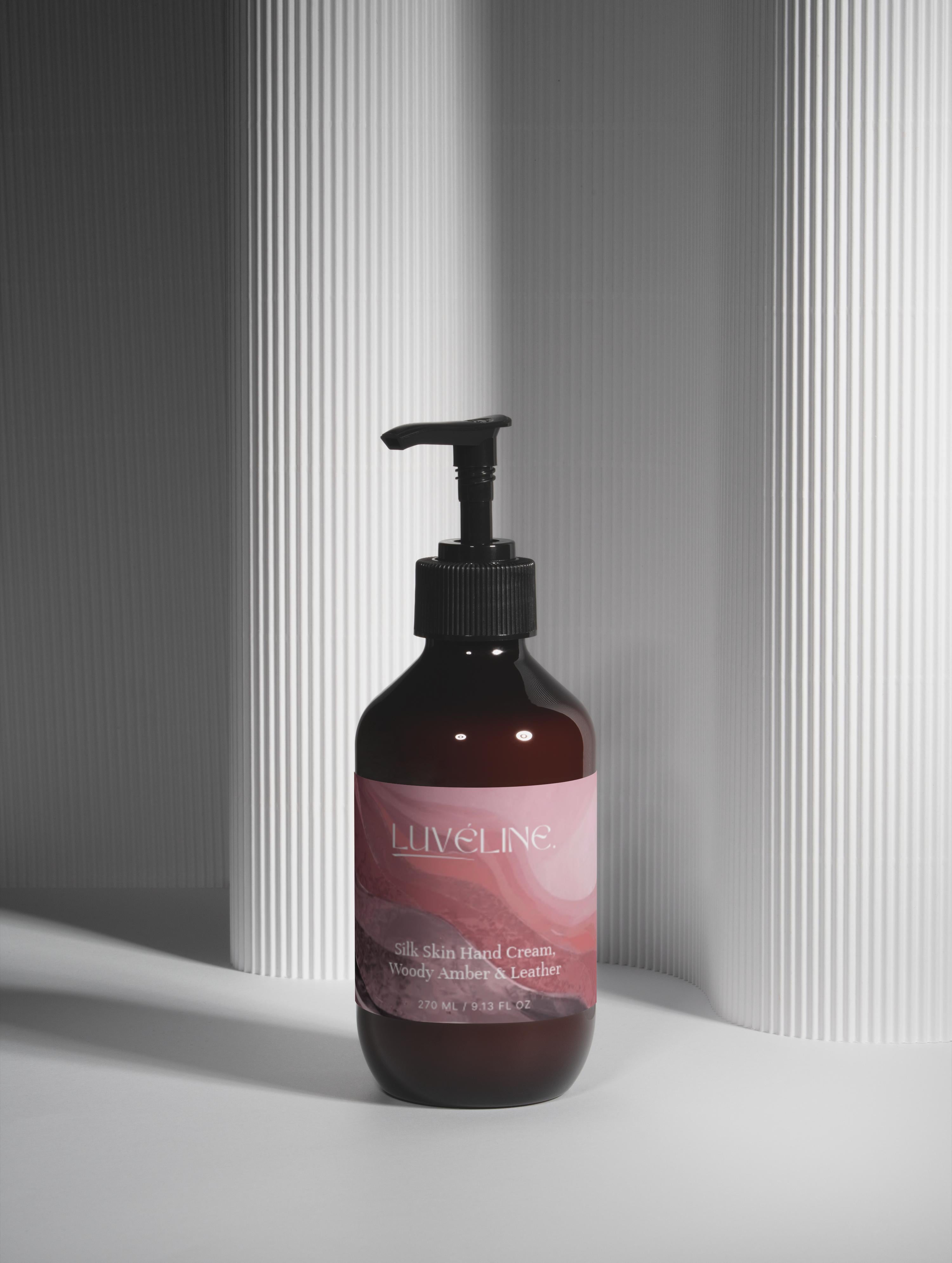 Silk Skin Hand Cream, Woody Amber & Leather