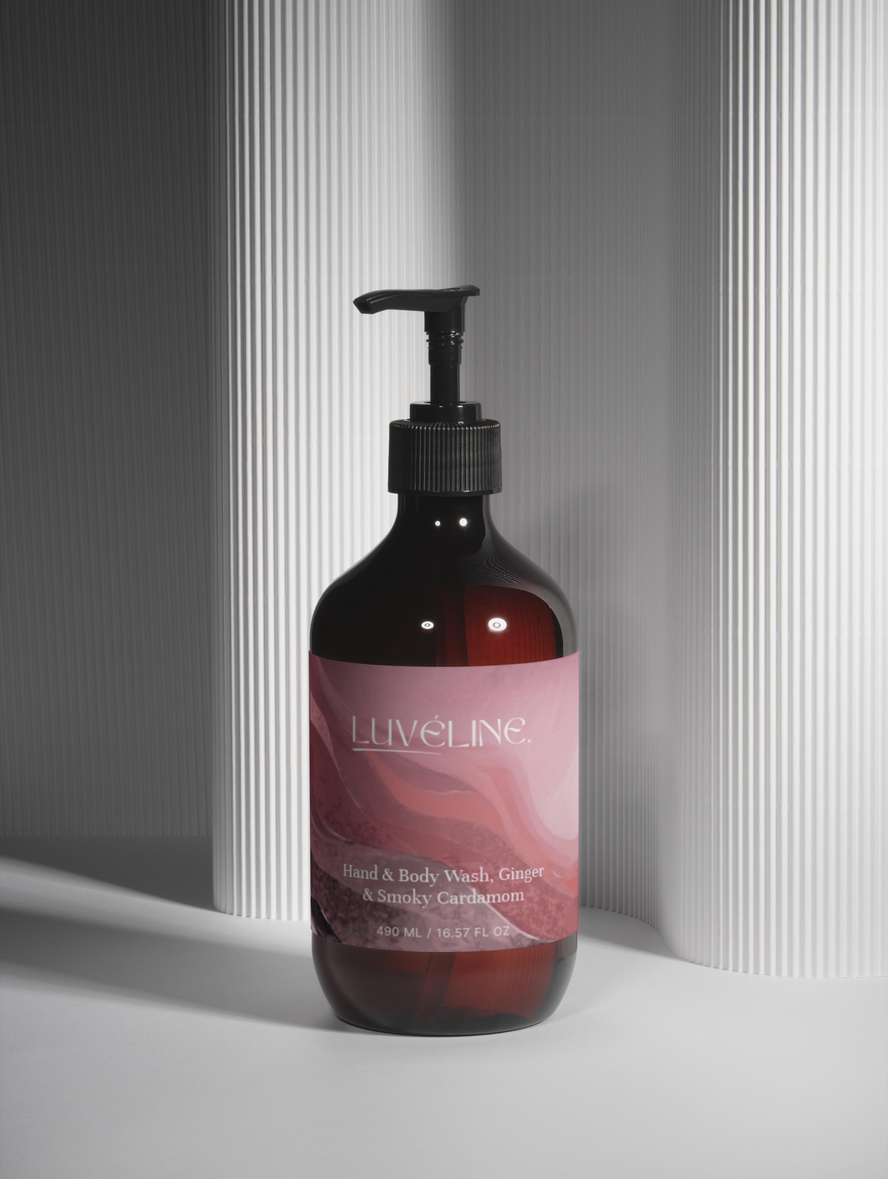 Hand & Body Wash, Ginger & Smoky Cardamom