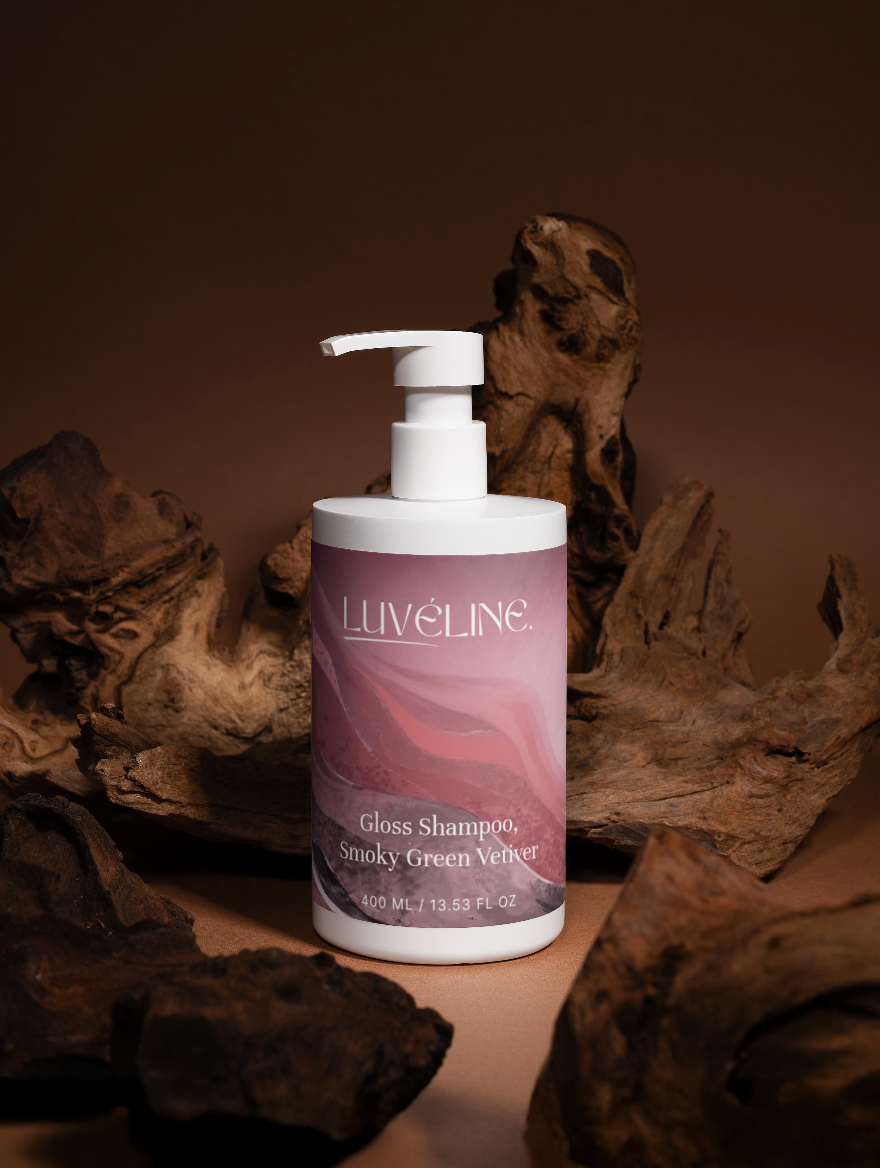 Gloss Shampoo, Smoky Green Vetiver