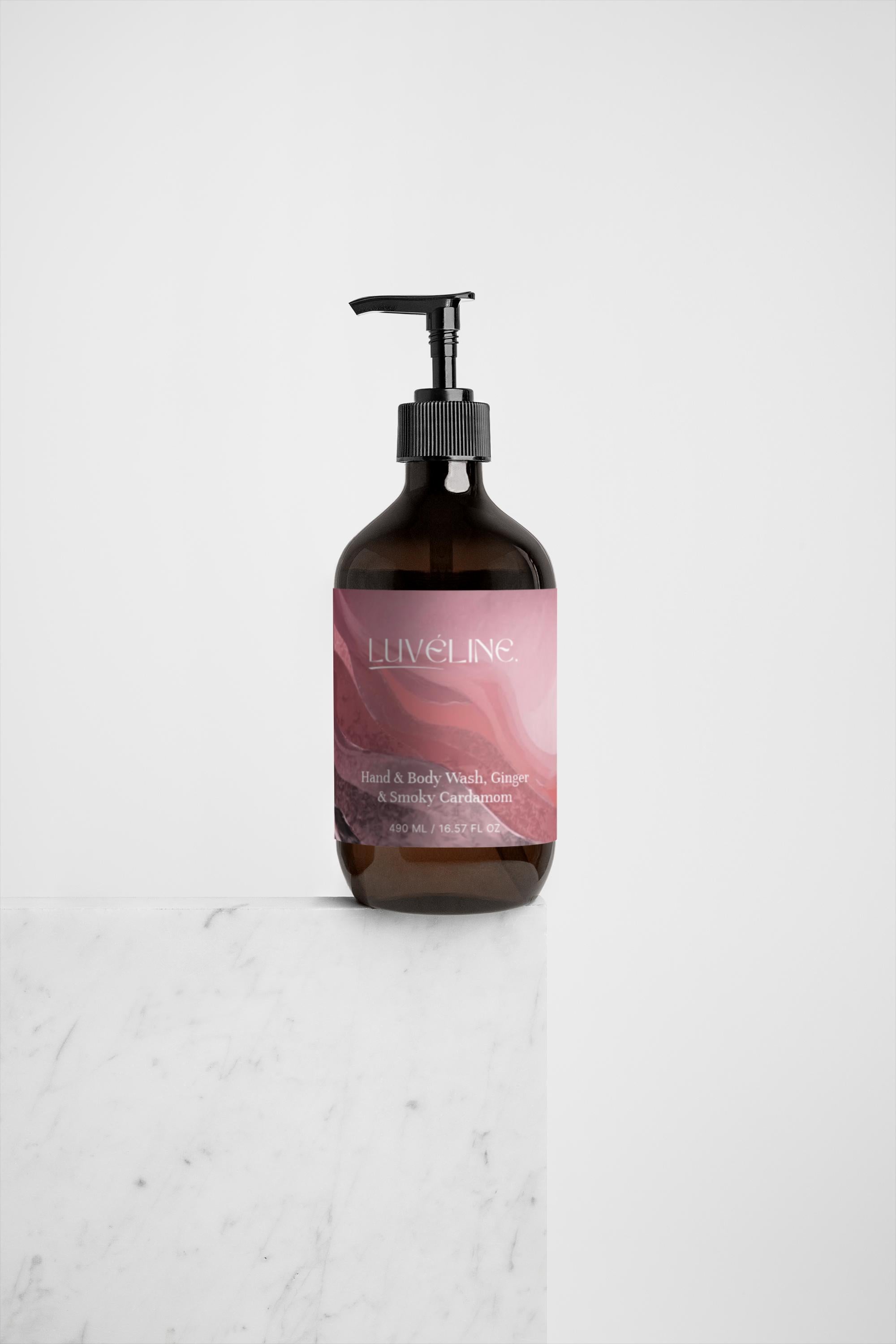 Hand & Body Wash, Ginger & Smoky Cardamom